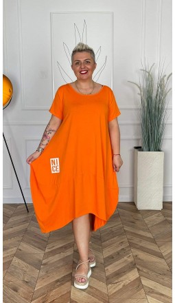 Sukienka LIMA pomarańcz
