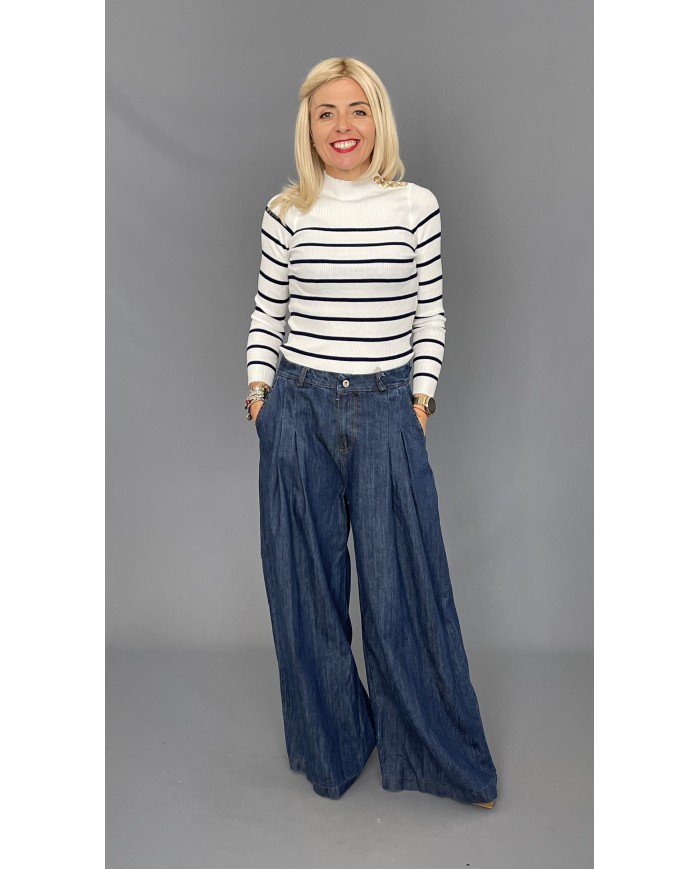 Spodnie SZWEDY JEANS A008