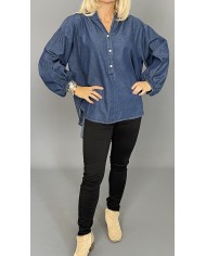 Koszula jeans BOHO A046