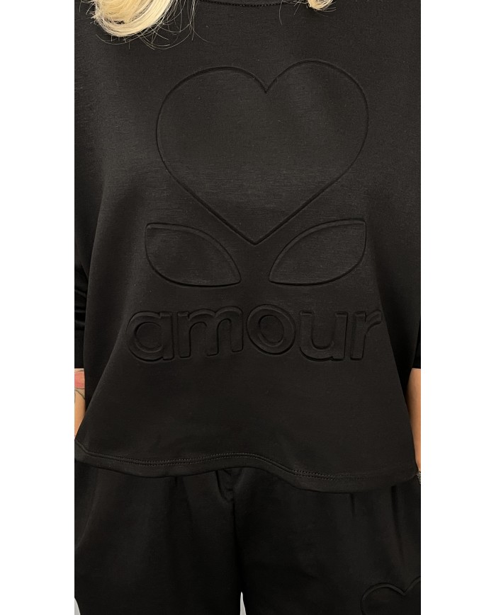 Dres AMOUR czarny A096