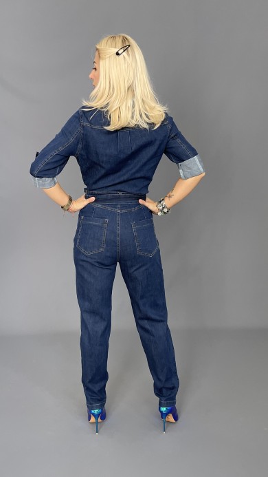 Kombinezon jeans S M L XL P014