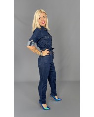 Kombinezon jeans S M L XL P014