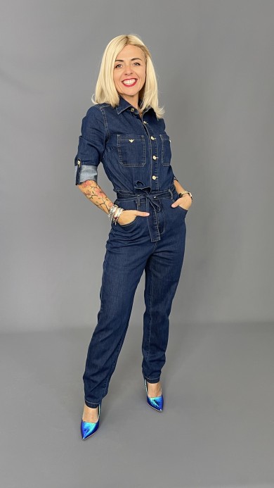 Kombinezon jeans S M L XL P014