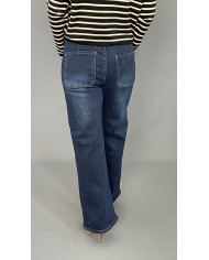 Spodnie szeroka nogawka jeans P016